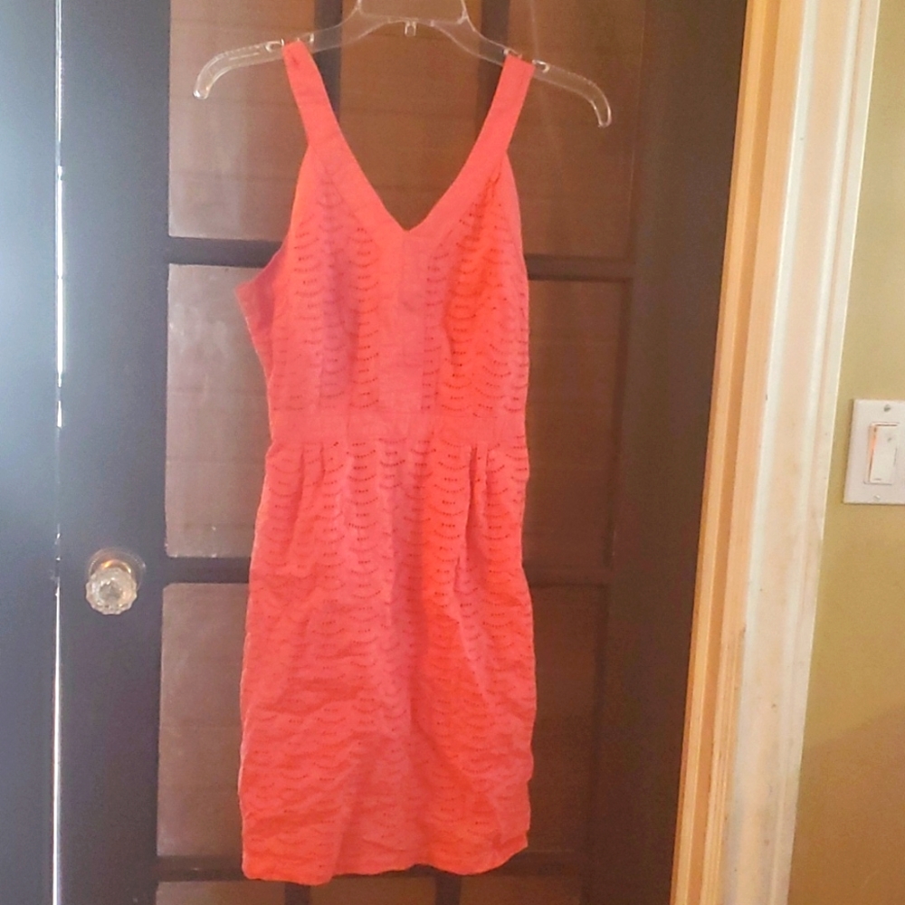 Old Navy size 2 Coral Linen summer dress